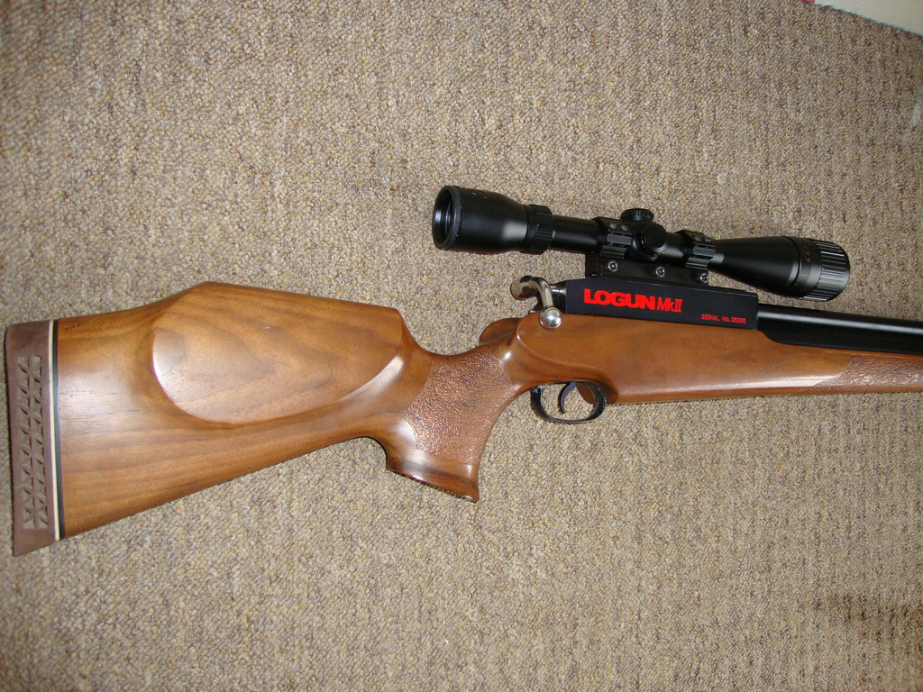 Logun Mk2 Proffessional 22 Used Excellent Condition Pre Charged Pneumatic Air Rifle From 8137