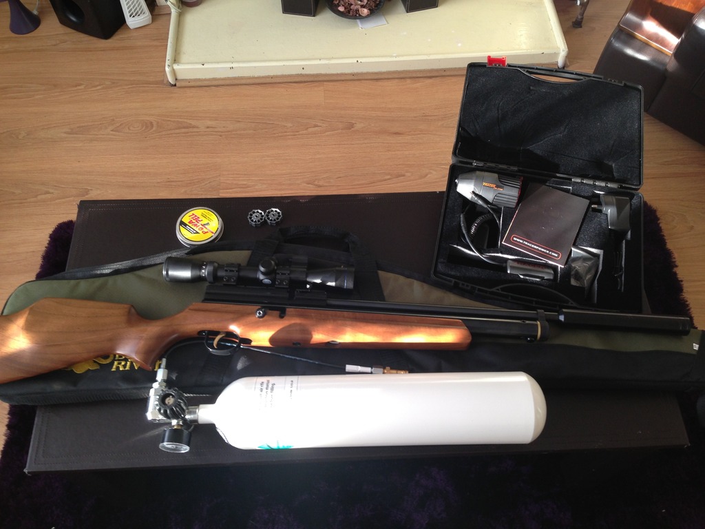 Webley, Raider 10 shot, .22, Used - Mint Condition, Pre-Charged ...