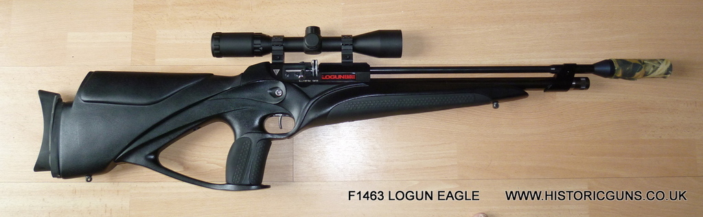 Logun Eagle 22 Used Very Good Condition Pre Charged Pneumatic Air Rifle From Historic 6841