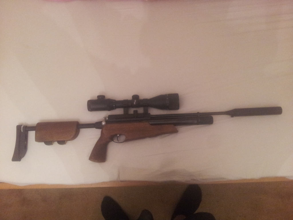Air Arms, s410 tdr + scope, .22, Used - Excellent Condition, Pre ...