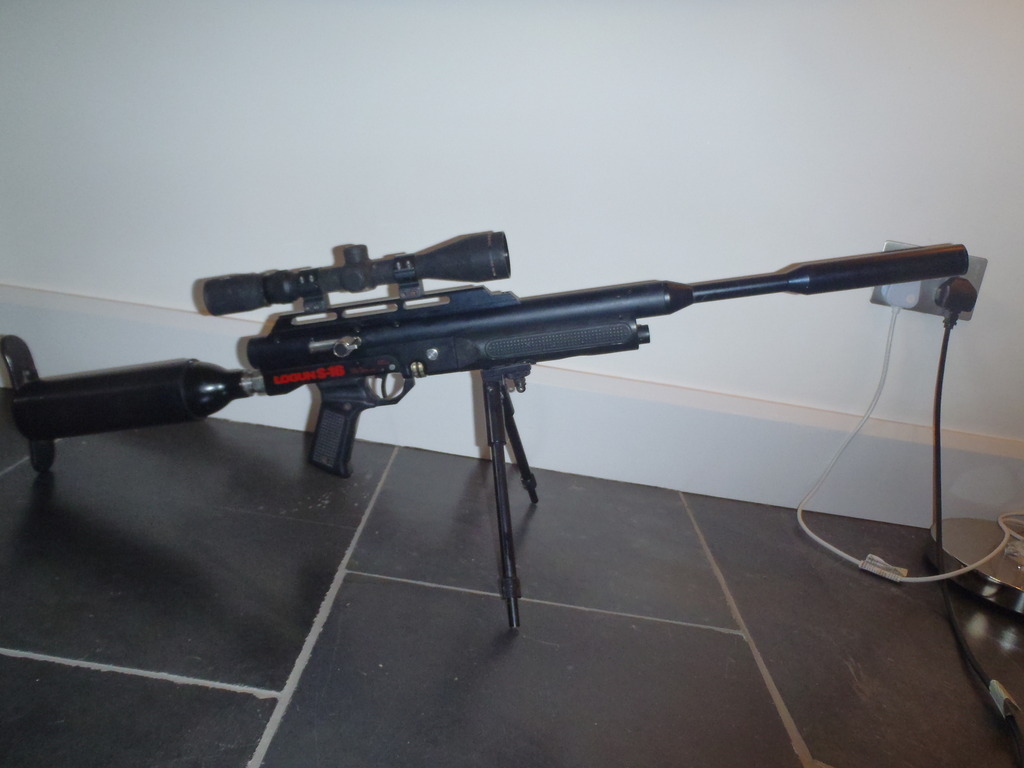 Logun S 16 22 Used Good Condition Pre Charged Pneumatic Air Rifle From Gloucester 0017