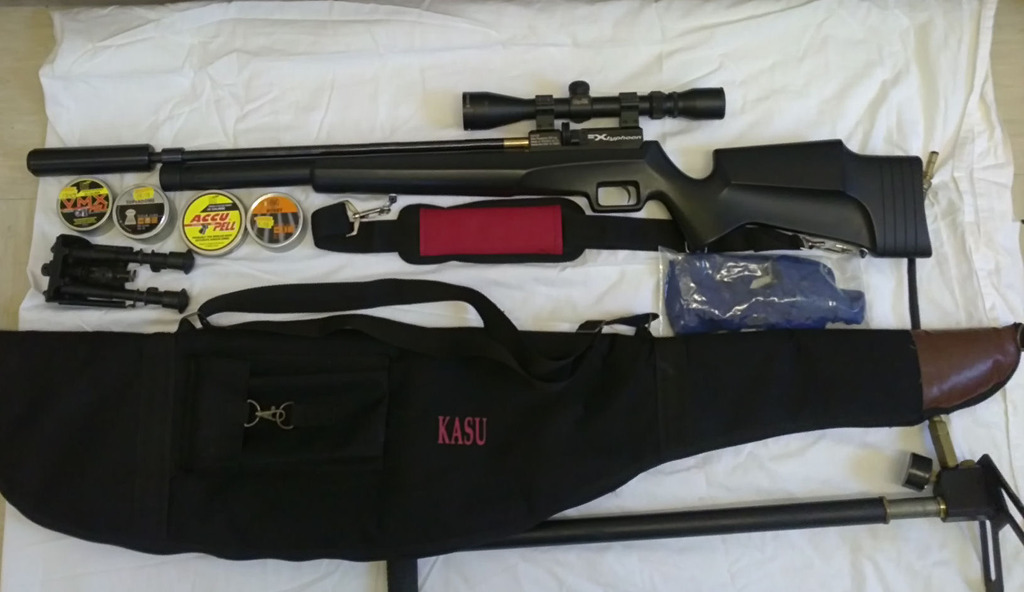 Fx Typhoonlogun Solo 22 Used Excellent Condition Pre Charged Pneumatic Air Rifle From 0434