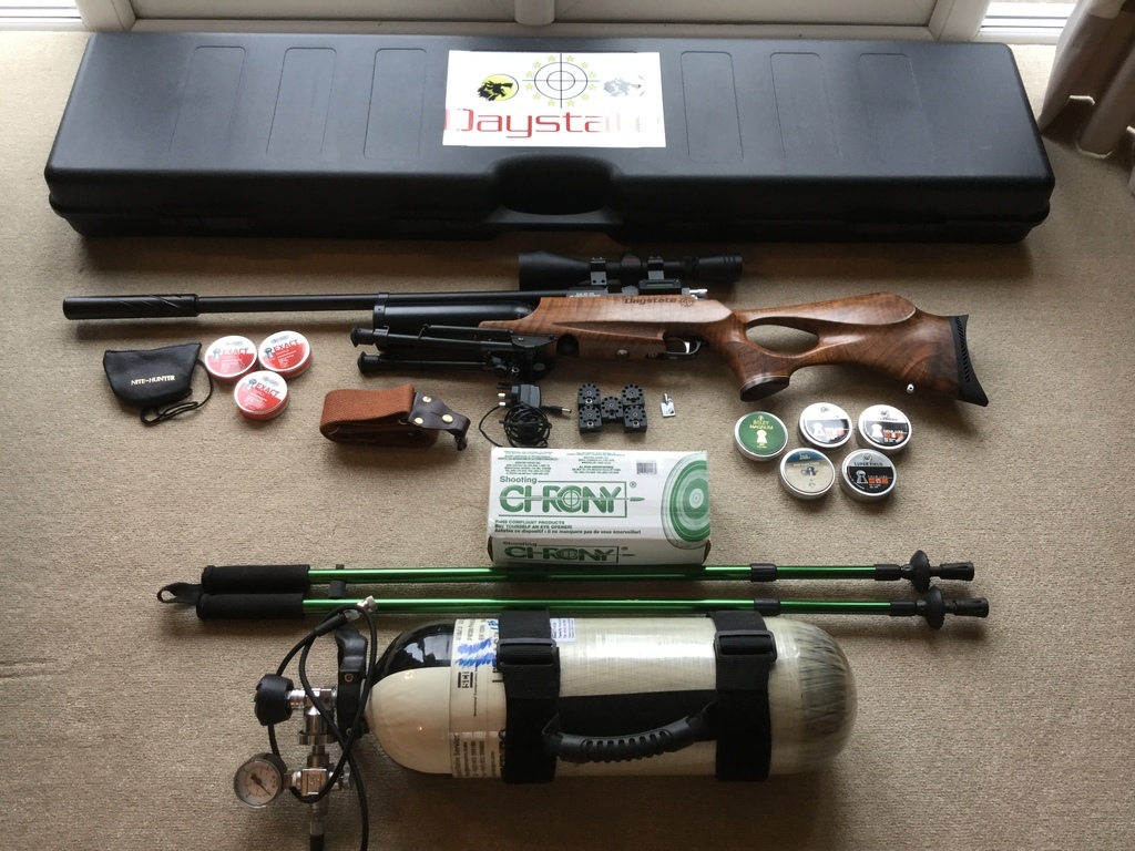 Daystate Airwolf 177 Used Mint Condition Pre Charged Pneumatic Air Rifle From Leicester 2528