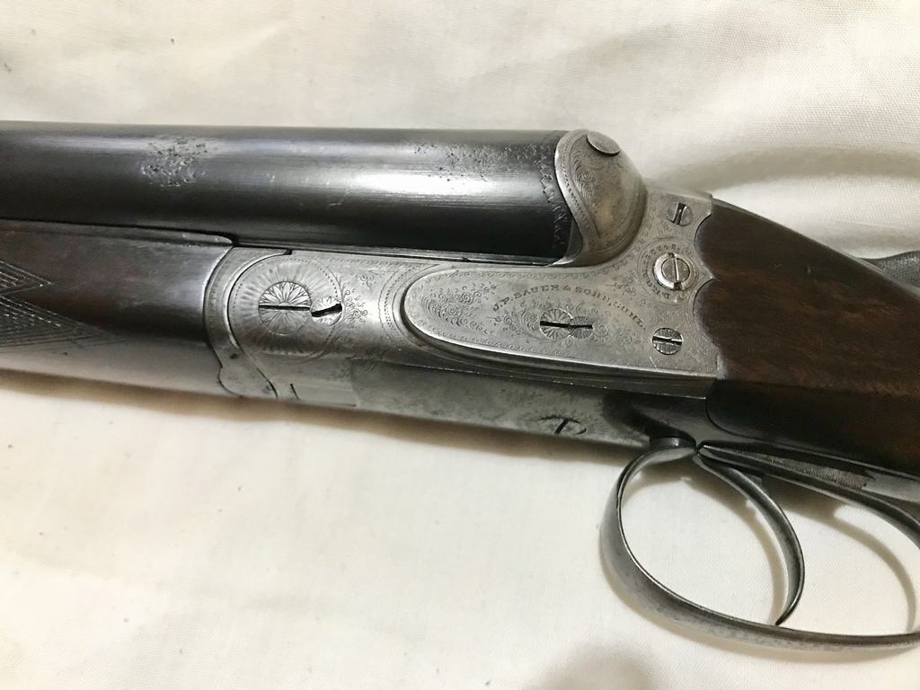 Sauer, J. P., Model XVII, 12 gauge, Side by Side, Right Handed, Used ...