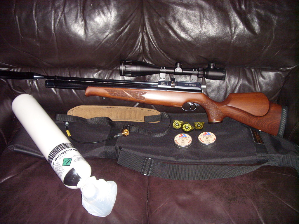 Air Arms S410 Classic 177 Used Mint Condition Pre Charged Pneumatic Air Rifle From 5722