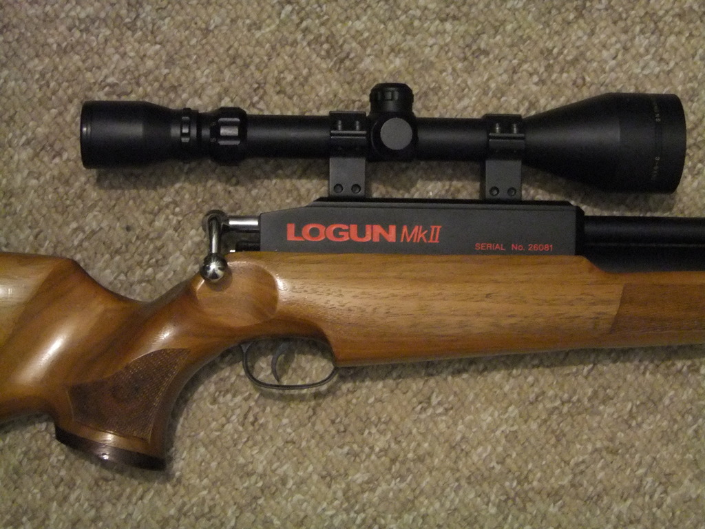 Logun Mkii Pro Carbine Scope 22 Used Very Good Condition Pre Charged Pneumatic Air 7551