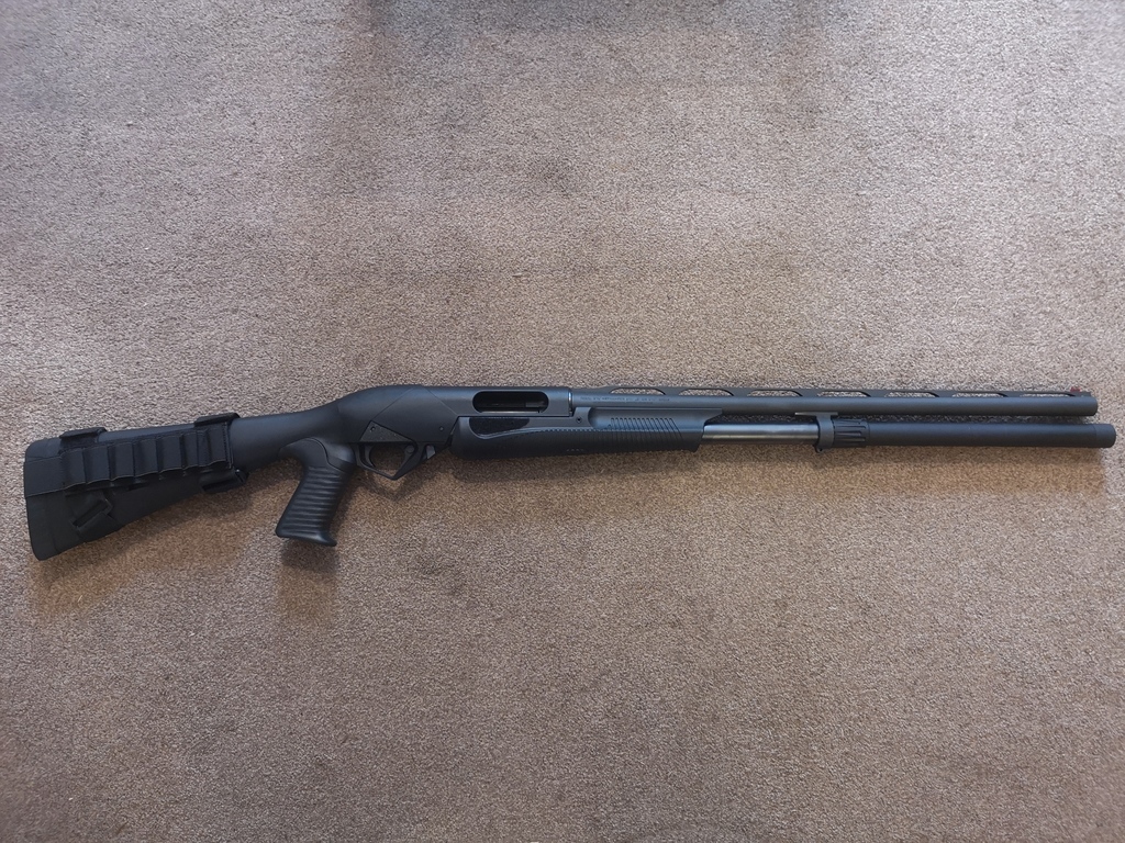 Benelli, Supernova, 12 gauge, Pump Action, Right Handed, Used - Mint ...