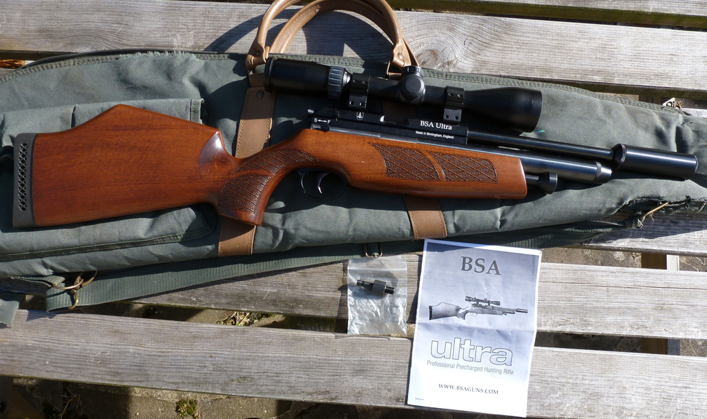 BSA, Ultra, .22, Used - Excellent Condition, Pre-Charged Pneumatic, Air ...